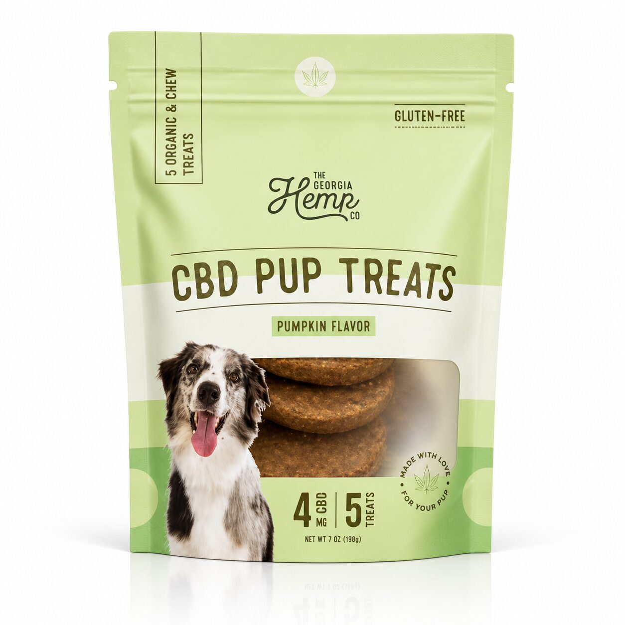 GHC 4mg CBD Pup Treats - Pumpkin (30ct)