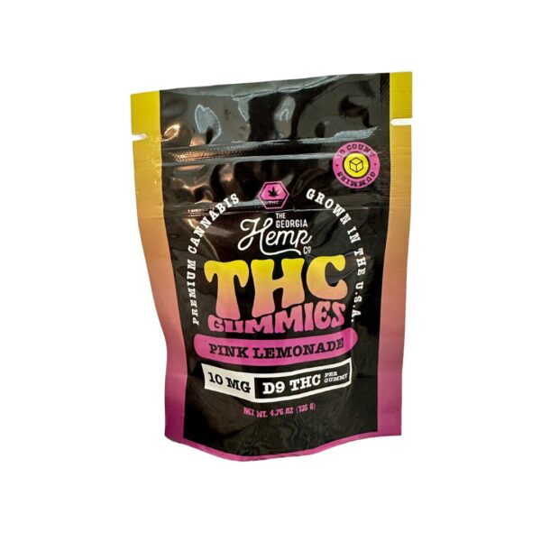 10mg Delta 9 Gummies • Pink Lemonade - Image 5