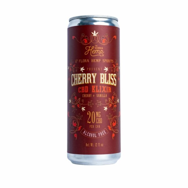 GHC X Flora Cherry Bliss 20mg CBD Elixir