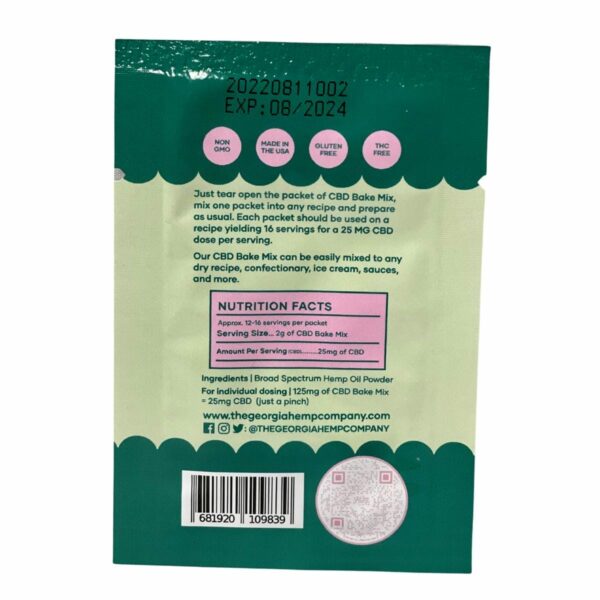 400mg CBD Bake Mix - Image 2