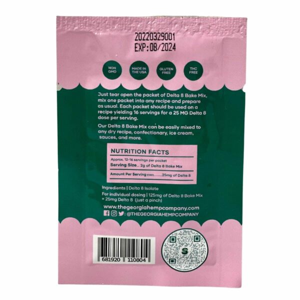 400mg Delta 8 Bake Mix - Image 2