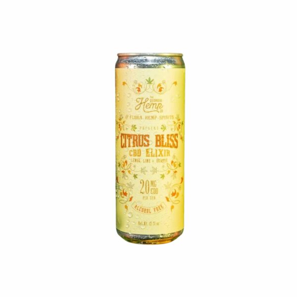 GHC X Flora Citrus Bliss 20mg CBD Elixir