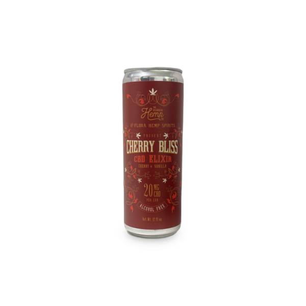 GHC X Flora Cherry Bliss 20mg CBD Elixir