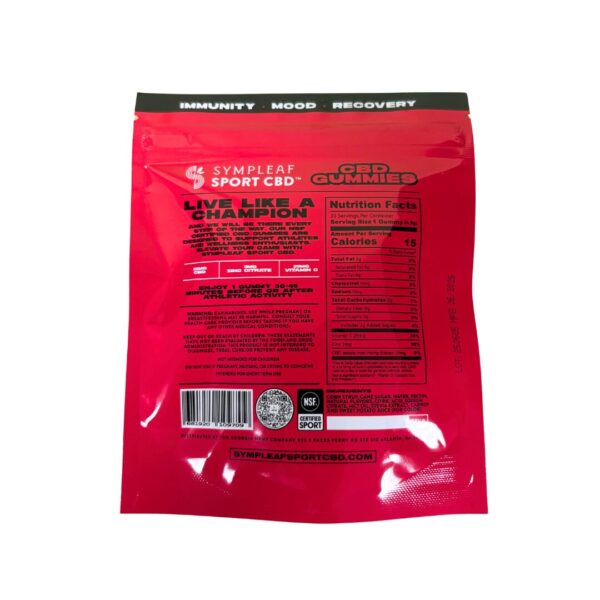 Sympleaf Sport NSF Wellness Gummies - Image 2