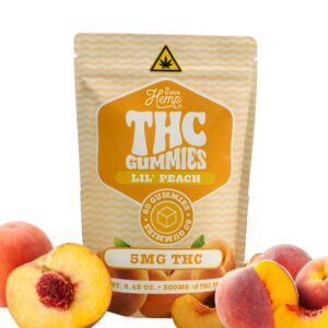 THC Gummies • 5mg THC • Lil' Peach • 60ct